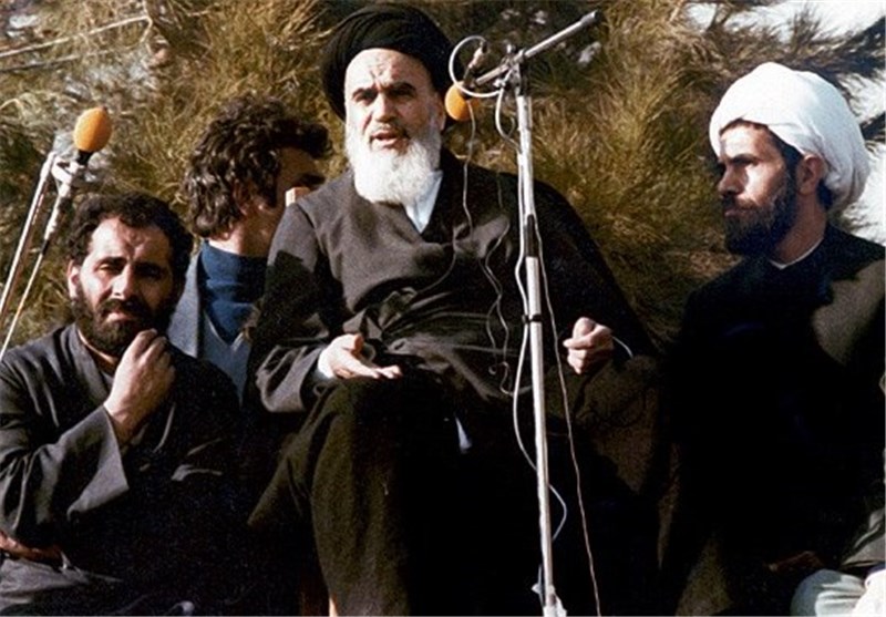 Imam Khomeini's Lecture in Behesht Zahra Cemetery