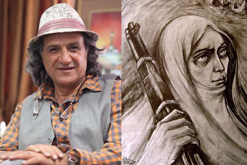 Naser Palangouei (A Decade with the Painters of the Islamic Revolution 1979-1989 Part,7)