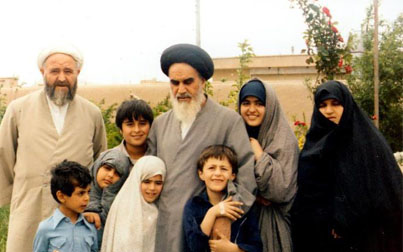 The imam Khomeini's special attention to his family